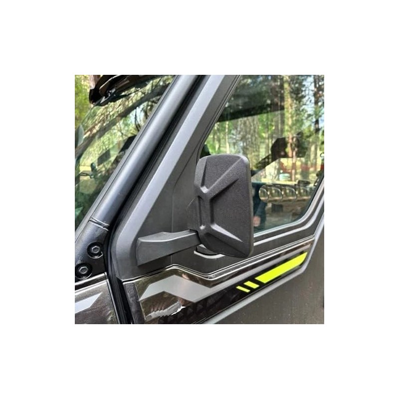 OUMURS 2889241 Side View Mirrors Door Mounted for Polaris Ranger