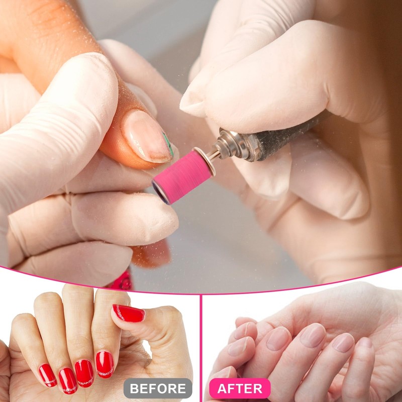 Difenni Sanding Bands for Nail Drill,Sanding Bands Nail Drill Bits