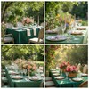 Zdada Extra Large Green Table Cloths 300x150cm(118x59Inch), Long Rectangular Table