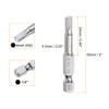 sourcing map 5pcs Hex Head Wrench Drill Bit 4mm (H4)