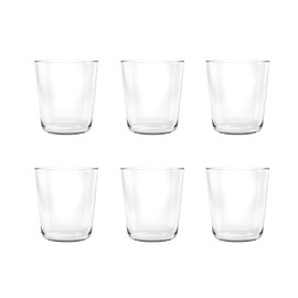 TarHong Simple Double Old Fashion Glass, Clear, 15.9 oz, Premium Plastic, Set of 6