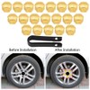 Lug Nut Covers 20pcs 17mm Universal Car Tire Wheel Hub