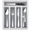 LIANYU 72-Piece Silverware Set of 12 with Steak Knives and