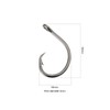 ECSiNG Fishing Hooks 12/0 Circle Hooks Saltwater Fishing Hooks Large