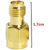 Greluma 3pcs SMA Female to RP-SMA Male RF Plug Adapter