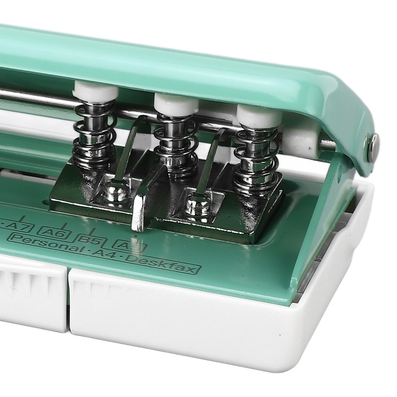 6 Hole Paper Puncher Spacing Adjustable Planner Hole Puncher for