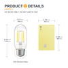TOKCON 12 Volt LED Light Bulbs - Daylight 5000K 4W(Only