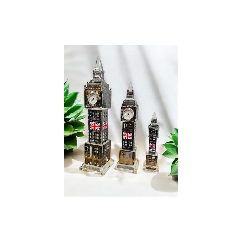 Crystal Big Ben With Clock London Soveniers Big Ben with