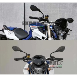 RockMute For CRF1100 CRF1000 XR650L CRF450 CRF300 Wide Angle Rear View Mirror Sport Bike