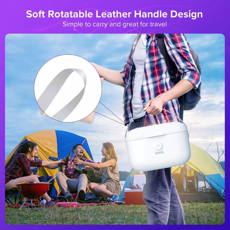 SANSI UV Light Sanitizer Box Sanitizes in 5 Minutes 5.1L