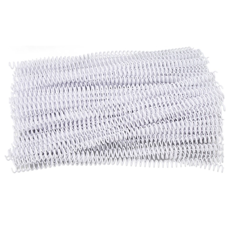 100PCS Spiral Binding Coils 48 Loops 4:1 Pitch A4 Paper