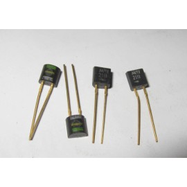 Motorola 4 pc MV2111 Motorola Varactor Diode 2-Pin TO-92 NOS MV 2111 GOLD lead USA seller