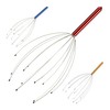Relaxdays Head Massager, 12 Arms with Knobs, Massager for Manual