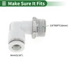 Motoforti Push to Connect Air Fittings 5/16" 90 Degree Air