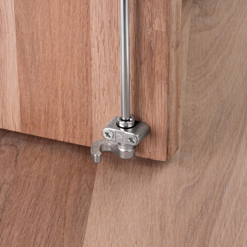 Gedotec Swivel Bar Lock Wardrobe Furniture Lock Accessory Set |