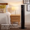 HOLMES STACK-N-CONNECT 45" Digital Tower Fan, ClearRead Display, Bonus Storage