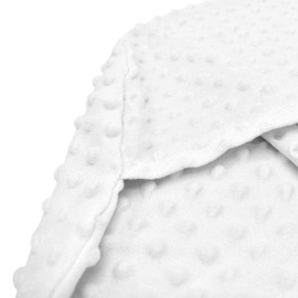 Baby Feeding Pillow Cover, Removable Nursing Pillow Cover, Ultra Soft, Comfortable, Easy to Clean for Home (White)