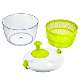 Wahei Freiz GC-141 Z Cook Salad Spinner, Vegetable Drainer, White, 9.4 inches (24 cm)