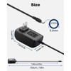 24V 0.5A 500mA DC Power Supply Adapter 24V AC Adapter