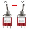 Heschen MTS-302 2 Piece Miniature Toggle Switch 3PDT ON-ON 9