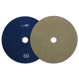 6 Inch Diamond Polishing Pads Electroplated Grit 60 for Glass Granite Marble Engineered Stone