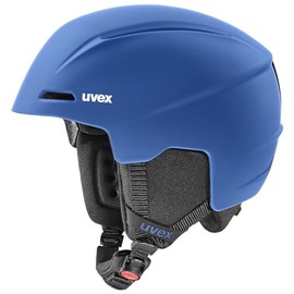 uvex viti - Lightweight Ski Helmet for Children - Individual Size Adjustment - Optimised Ventilation - Matte Blue - 54-58 cm