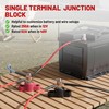 RED WOLF 12V 250A Power Distribution Block 5/16" Single Stud