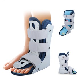 Ferula Bota Ortopedica Corta Infantil Esguince Inmovilizador Tobillo Para Niño y Niña, Bota para Esguince de Tobillo, Bota Ortopédica Pie Izquierdo/Derecho (Longitud 19cm, Altura 20cm)