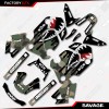 Factory EFX Woodland Savage Graphic Sticker kit fits Honda Grom
