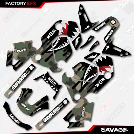 Factory EFX Woodland Savage Graphic Sticker kit fits Honda Grom  MSX125 21-24 2021 2022