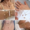 50FT Gold Ball Chain 1.5mm Stainless Steel Bead Chain for