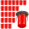 Pushglossy 24 Pcs Red Fire Sprinkler Head Protector - Paint