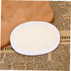 Healeved 2pcs Natural Loofah Pads Lanyard for Gentle Exfoliation Soft