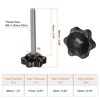 sourcing map 8pcs Star Knobs M8 x 70mm 304 Stainless