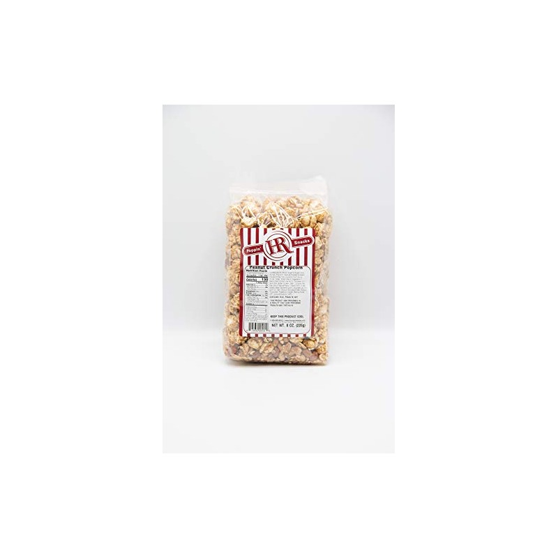 Peanut Crunch Popcorn | 4 Pack | HR Poppin' Snacks