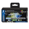 STAEDTLER Brush Pen Pigment Arts, Premium Drawing Ink, Brush Tip