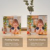 Sezanrpt Clear Booth Photo Frame 5x5, Perspex Square Picture Frame,