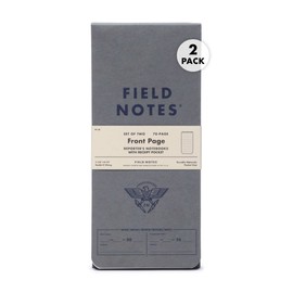 Field Notes - Front Page 2-Pack of Reporter's Notebooks - 3.75" x 8"
