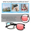 SIGVAN Progressive Multifocal Computer Glasses Women Men Blue Light Blocking