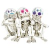 Nemesis Now Three Wise Calaveras Skeleton Figurine 20.3cm, Polyresin, White,