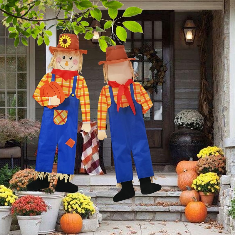 THQZLH Scarecrow Windsock - Unleash The Power of The Wind