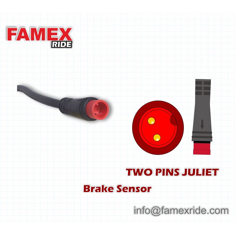 FAMEX RIDE® 2 pins Brake Sensor Magnet Electric Bicycle Hydraulic