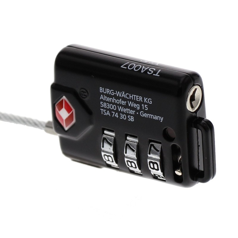 burg-wächter 32891 ' 74 30 SB TSAロックと、ネジ、ブラック