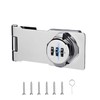 Closet Locks for Double Doors - Keyless Cabinet Lock with