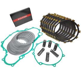BIGLKNM Clutch Kit Friction Plates & Gasket Compatible for Yamaha YFZ 450 YFZ450 YFZ450SE YFZ450SP YFZ450SP2 YFZ450V 2004 2005 2006 2007 2008 2009