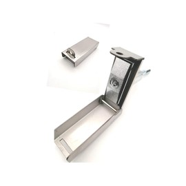 LORADAR Vending Machine Door Lock Stainless Steel Protection Cover, T Handle Vending Machine Lock Protection Cover, to Prevent The Lock Cylinder from Being Stolen or Damaged