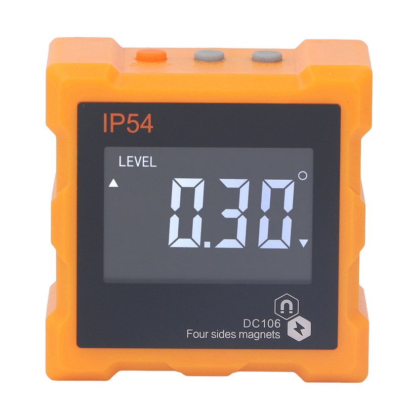 IP54 Angle Finder 4x90° LCD Digital Display 4 Side Strong