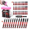 Geinxurn Impact Torx Screwdriver Bits Set,43 Pcs(T7-T40) Magnetic 1"& 2"