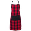 DII Unisex Buffalo Check Kitchen Collection, Classic Farmhouse Chef Apron,