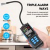 MESTEK Natural Gas Detector, Gas Leak Detector with Long Gooseneck,